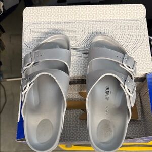 Birkenstock Light Gray Women's Sandals
